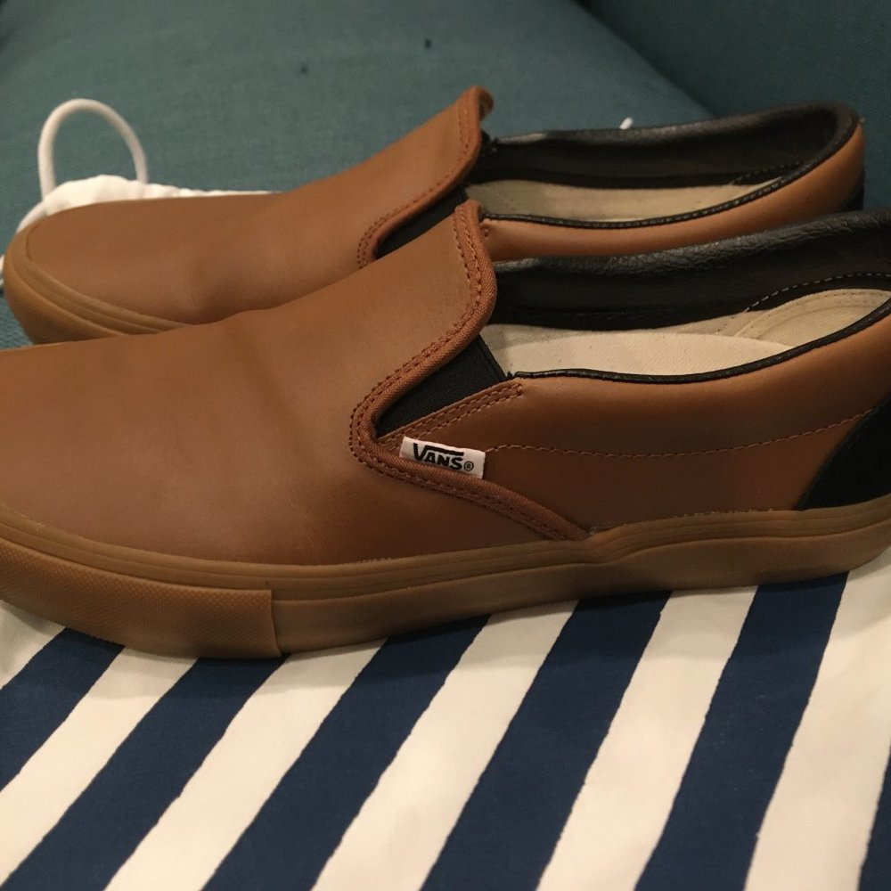 Vans Slip-on Pro:  CUSTOM MADE Size 11.5